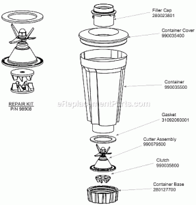 HBB908 parts