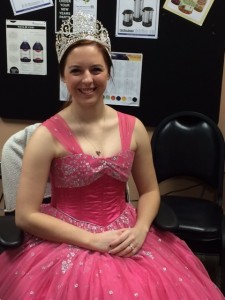 Erin is a pretty princess!