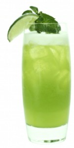 Sparkling Exotic Citrus Green Tea. Photo credit Monin.