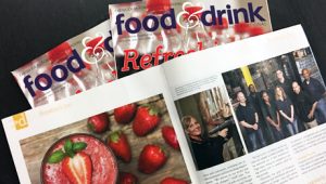 Houston's feature article in Food & Drink International, Dec. 2017 issue