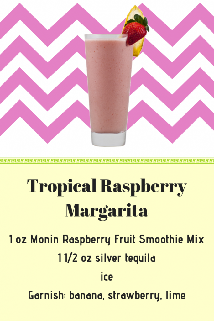 Monin's Tropical Raspberry Margarita