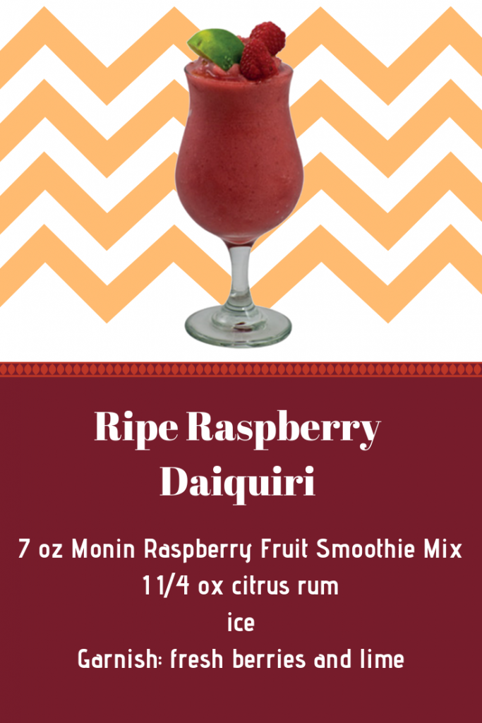 Monin's Ripe Raspberry Daiquiri