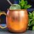 Moscow Mule in a copper mug