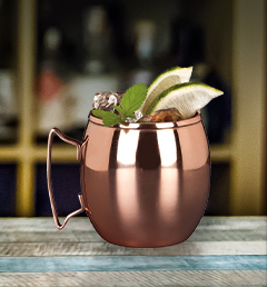 Moscow Mule in a Copper Mug