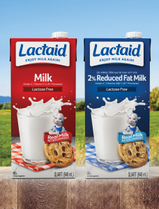 Lactaid shelf stable milk