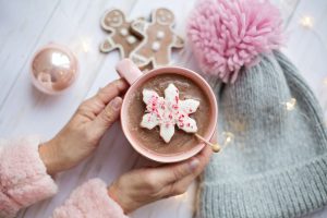 Peppermint mocha drink