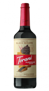 Torani Toasted Black Sesame Syrup Bottle