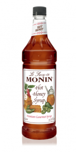 Monin Hot Honey Syrup Bottle